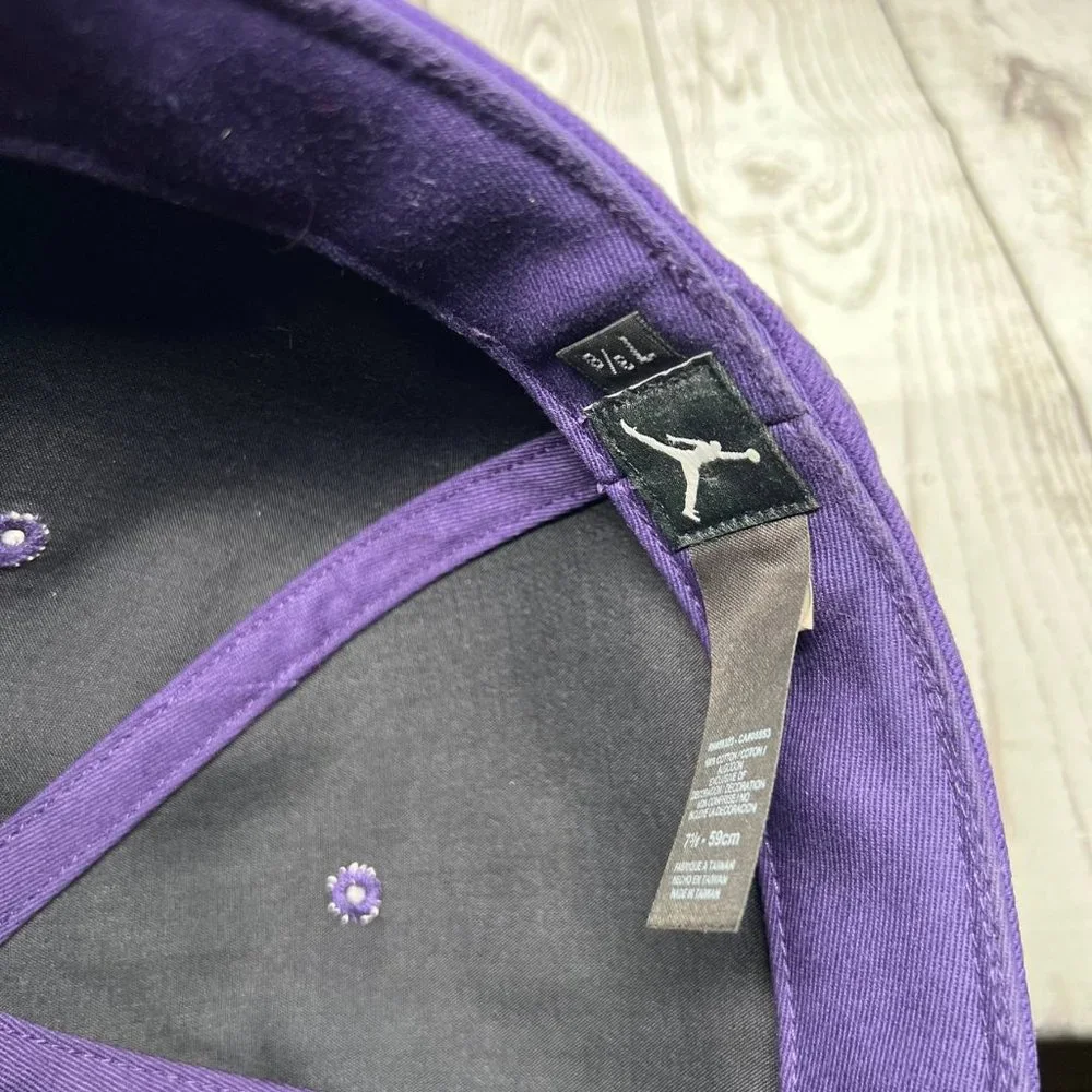 Air Jordan Grape 7 3/8 Jumpman Hat Fitted Cap‎ Men